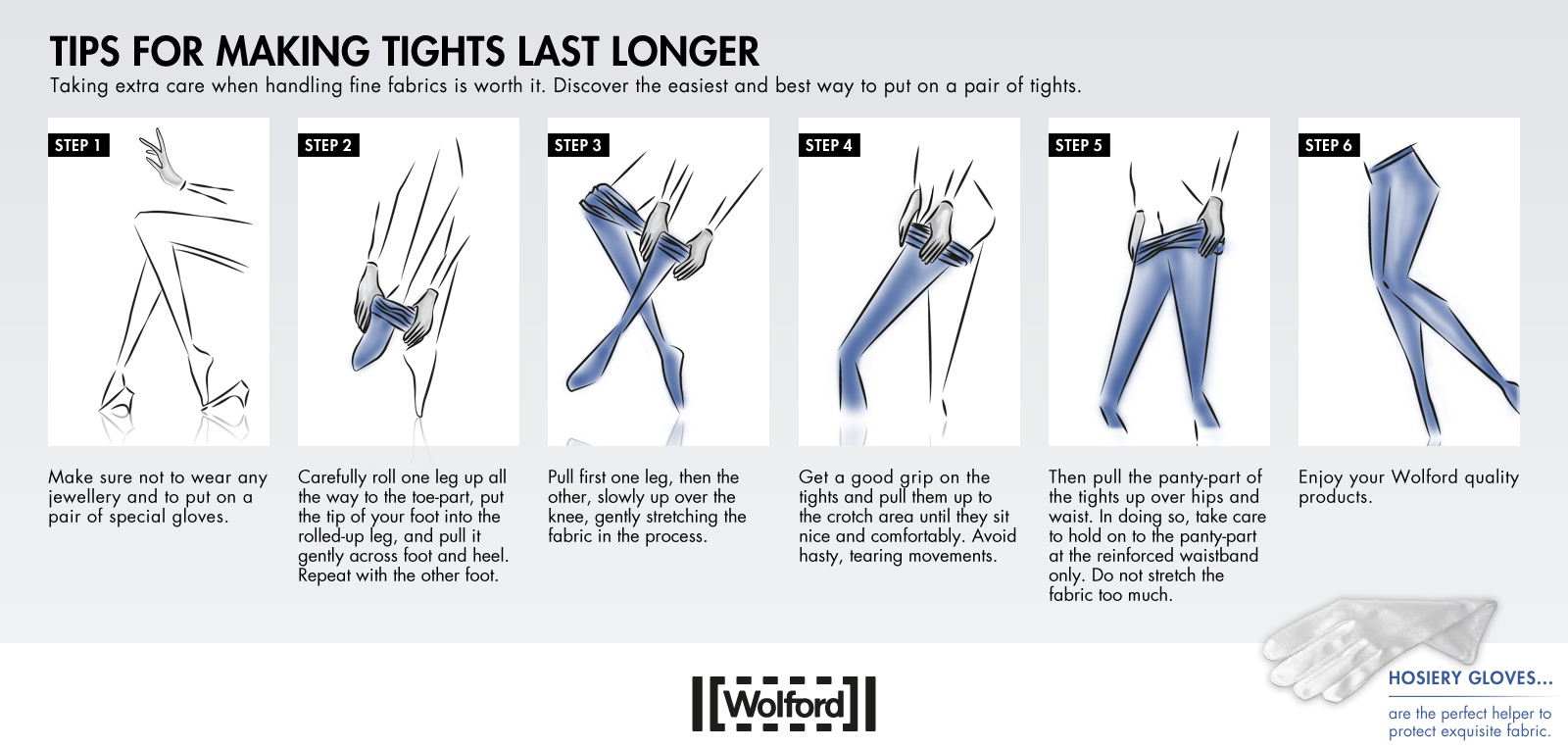 Wolford's 5 Steps For Making Tights Last Longer | UK Tights