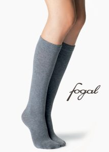 Fogal Touch Cotton and Cashmere Knee Highs