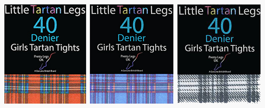 childrens tartan tights