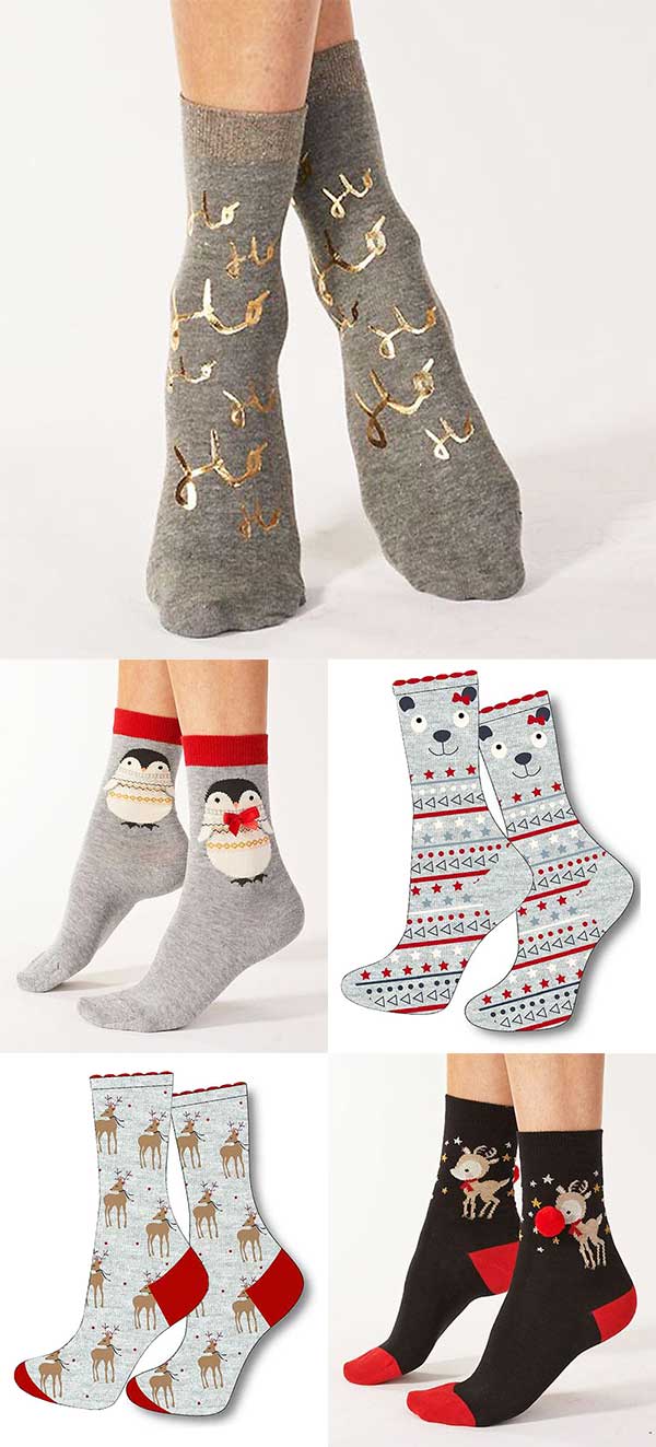 Cute Christmas socks